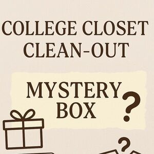 College Closet Clean-out Mystery Box | Trendy Essentials | Pinterest-Inspired